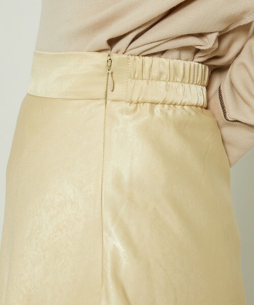 FREAK'S STORE（フリークスストア）の「サテンフレアスカート（スカート・レディース・サックスブルー/レモンイエロー/ブラック・ﾌﾘ-）」の14枚目の写真