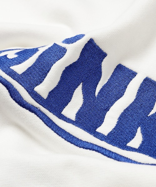 SINK kotohayokozawa（シンク コトハヨコザワ）の「BLOCK COLOR  LOGO SWEAT（スウェット・レディース・ベージュ/ネイビー/グレー・M/L）」の7枚目の写真