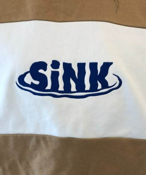 SINK kotohayokozawa（シンク コトハヨコザワ）の「BLOCK COLOR  LOGO SWEAT（スウェット・レディース・ベージュ/ネイビー/グレー・M/L）」の19枚目の写真