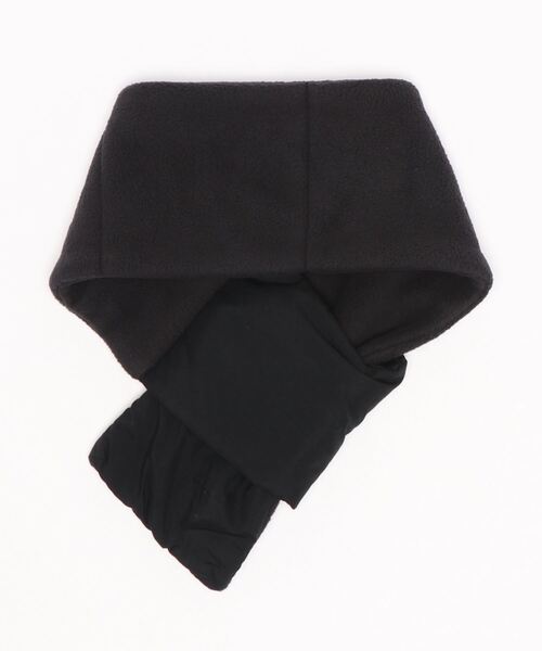 THE NORTH FACE（ザノースフェイス）の「NNJ72104/K CAMP F MUFFLER（マフラー・キッズ・ブラック/グリーン・FREE）」の3枚目の写真