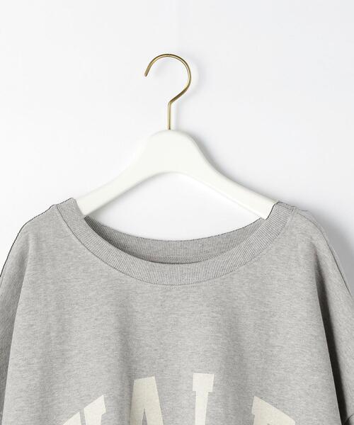 EMMEL REFINES（エメルリファインズ）の「＜EMMEL REFINES（エメル リファインズ）＞EM Y.A.L.E. スウェット プルオーバー（スウェット・レディース・ライトグレー/オフホワイト/オリーブ/モカ・FREE）」の10枚目の写真