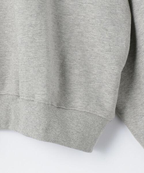 EMMEL REFINES（エメルリファインズ）の「＜EMMEL REFINES（エメル リファインズ）＞EM Y.A.L.E. スウェット プルオーバー（スウェット・レディース・ライトグレー/オフホワイト/オリーブ/モカ・FREE）」の12枚目の写真