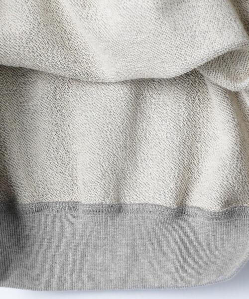 EMMEL REFINES（エメルリファインズ）の「＜EMMEL REFINES（エメル リファインズ）＞EM Y.A.L.E. スウェット プルオーバー（スウェット・レディース・ライトグレー/オフホワイト/オリーブ/モカ・FREE）」の14枚目の写真