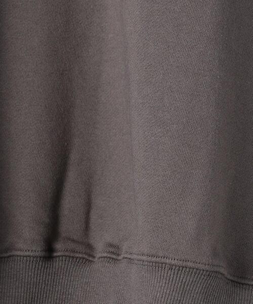 EMMEL REFINES（エメルリファインズ）の「＜EMMEL REFINES（エメル リファインズ）＞EM Y.A.L.E. スウェット プルオーバー（スウェット・レディース・ライトグレー/オフホワイト/オリーブ/モカ・FREE）」の17枚目の写真