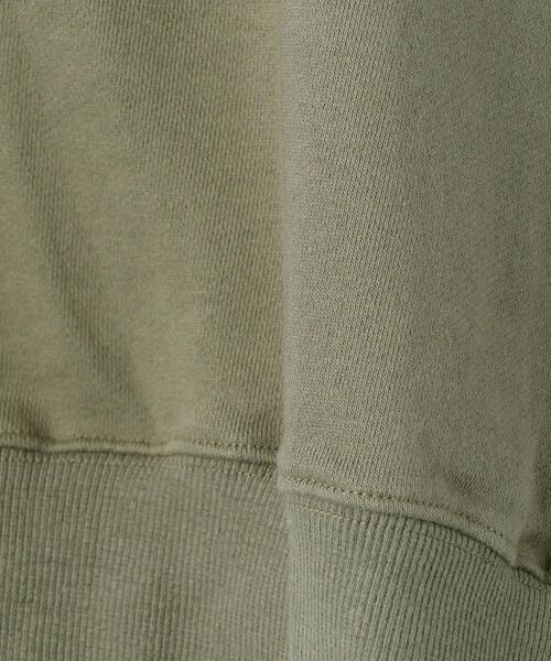 EMMEL REFINES（エメルリファインズ）の「＜EMMEL REFINES（エメル リファインズ）＞EM Y.A.L.E. スウェット プルオーバー（スウェット・レディース・ライトグレー/オフホワイト/オリーブ/モカ・FREE）」の11枚目の写真