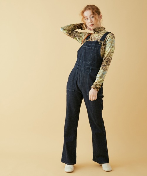 MADEMOISELLE ROPE'(マドモアゼル ロペ)の「【TEAK】ベルベットジャージータートルネックトップス(Tシャツ/カットソー・レディース・イエロー・FREE)」の6枚目の写真