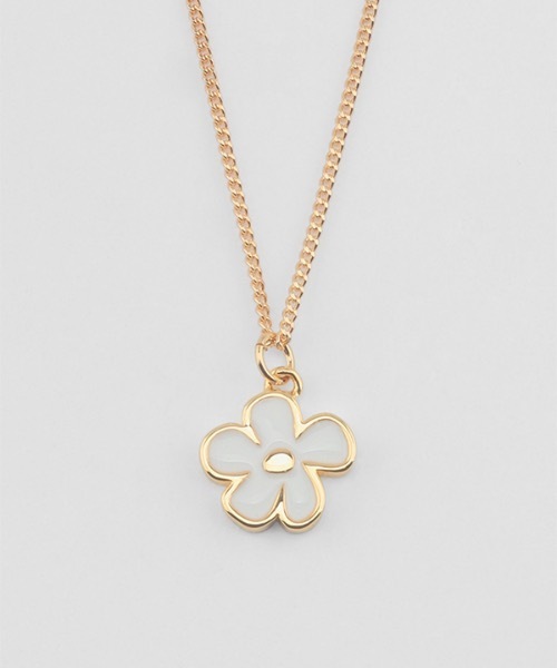 NONENON(ノンノン)の「【NONENON 】ミニブルームネックレス / MINI BLOOM NEC(ネックレス・レディース・シルバー/ゴールド・SMALL/MEDIUM/LARGE)」の2枚目の写真