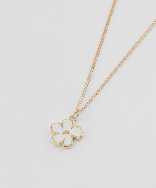 NONENON(ノンノン)の「【NONENON 】ミニブルームネックレス / MINI BLOOM NEC(ネックレス・レディース・シルバー/ゴールド・SMALL/MEDIUM/LARGE)」の9枚目の写真