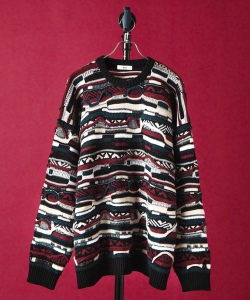 WEGO by こーせ(ウィゴーバイコーセ)の「∴WEGO by こーせ/総柄ビッグシルエットニット(ニット/セーター・メンズ・その他1/その他2・FREE)」の20枚目の写真