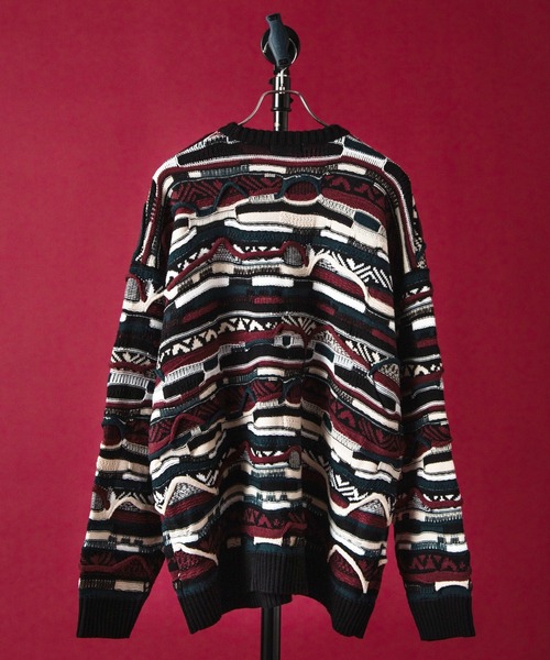 WEGO by こーせ(ウィゴーバイコーセ)の「∴WEGO by こーせ/総柄ビッグシルエットニット(ニット/セーター・メンズ・その他1/その他2・FREE)」の21枚目の写真
