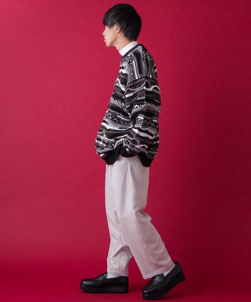 WEGO by こーせ(ウィゴーバイコーセ)の「∴WEGO by こーせ/総柄ビッグシルエットニット(ニット/セーター・メンズ・その他1/その他2・FREE)」の6枚目の写真