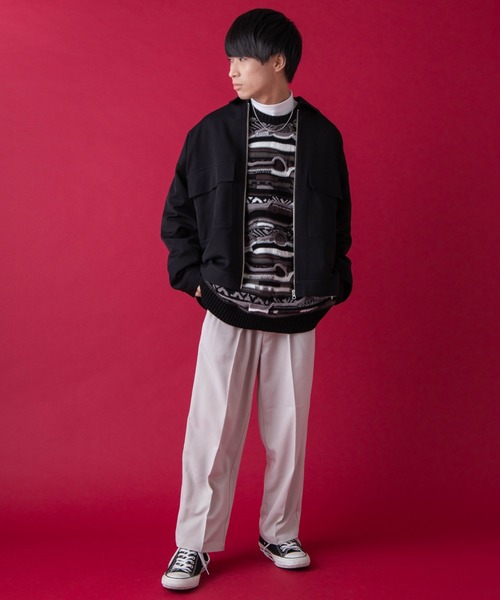 WEGO by こーせ(ウィゴーバイコーセ)の「∴WEGO by こーせ/総柄ビッグシルエットニット(ニット/セーター・メンズ・その他1/その他2・FREE)」の8枚目の写真