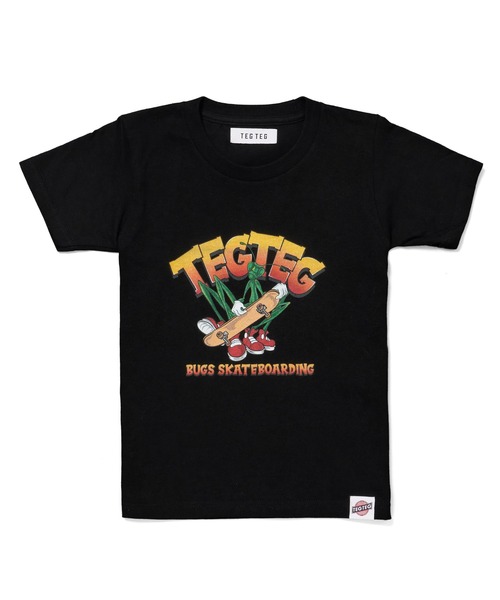 TEG TEG(テグテグ)の「BUGS SKATE BOARDING T SHIRT(Tシャツ/カットソー・キッズ・ブラック/バーガンディー/ブルー・150/130/110)」の12枚目の写真