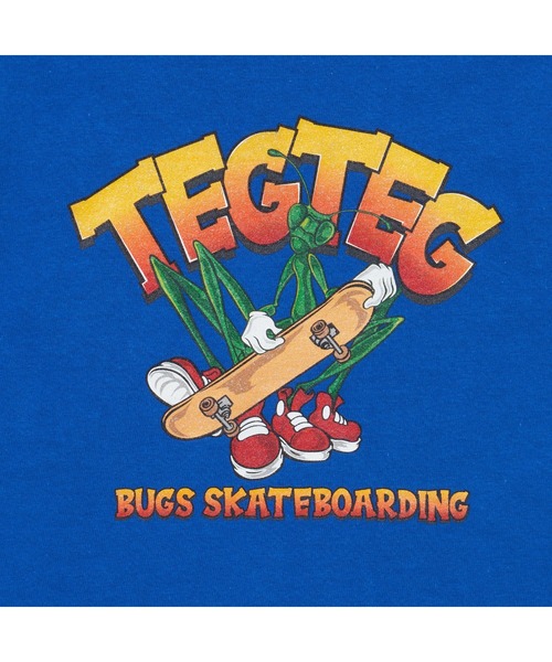 TEG TEG(テグテグ)の「BUGS SKATE BOARDING T SHIRT(Tシャツ/カットソー・キッズ・ブラック/バーガンディー/ブルー・150/130/110)」の8枚目の写真