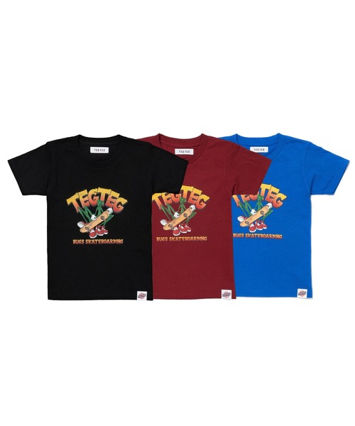 TEG TEG(テグテグ)の「BUGS SKATE BOARDING T SHIRT(Tシャツ/カットソー・キッズ・ブラック/バーガンディー/ブルー・150/130/110)」の13枚目の写真