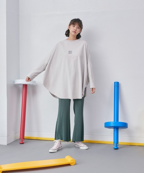 ZOZOTOWN限定】CONVERSE/コンバース 裏毛リバーシブルビッグポンチョ