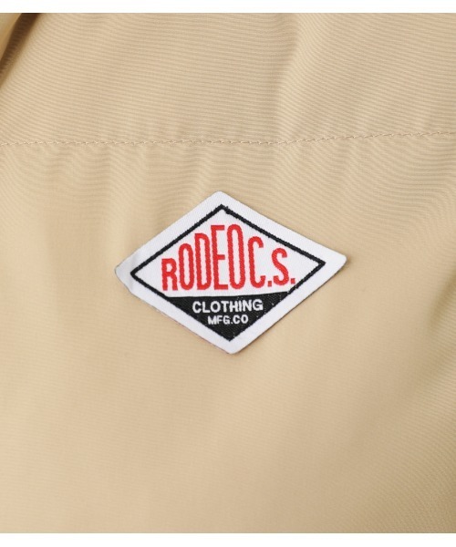 RODEO CROWNS WIDE BOWL（ロデオクラウンズワイドボウル）の「HOOD PUFF ベスト（ダウンベスト・レディース・ブラック/ベージュ/グリーン・FREE）」の17枚目の写真