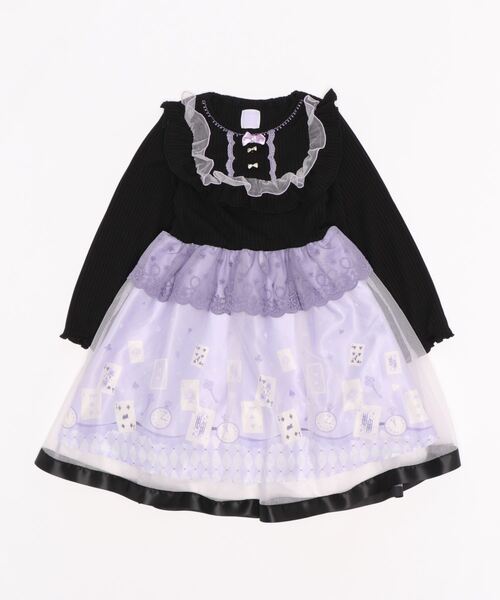 セール トランプ ネコ柄フリルｏｐ ワンピース Axes Femme アクシーズファム のファッション通販 Zozotown