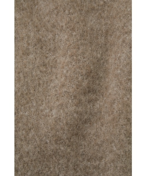 SLY（スライ）の「WOOL BLEND MUFFLER/ウールブレンドマフラー（マフラー・レディース・ブラウン/ターコイズブルー/イエロー/アイボリー・FREE）」の16枚目の写真