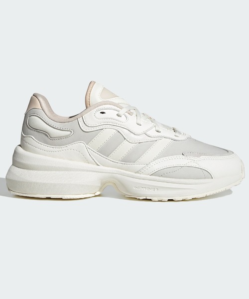 adidas（アディダス）の「Zentic / アディダスオリジナルス（スニーカー・レディース・ベージュ/オフホワイト・22.5cm/23.5cm/24.5cm/25.5cm/26.5cm/23.0cm/24.0cm/25.0cm/26.0cm/22.0cm）」の9枚目の写真