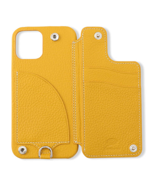 ROYAL FLASH(ロイヤルフラッシュ)の「Demiurvo/デミウルーボ/POCHE/iPhone12Pro/12/ロゴ/YEL(スマホケース/カバー・レディース・イエロー・FREE)」の5枚目の写真
