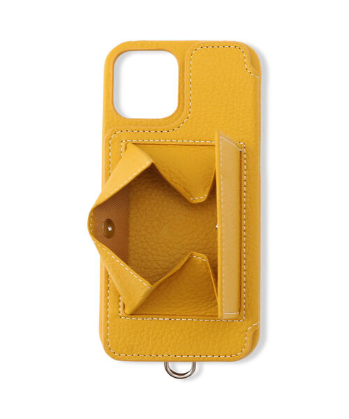 ROYAL FLASH(ロイヤルフラッシュ)の「Demiurvo/デミウルーボ/POCHE/iPhone12Pro/12/ロゴ/YEL(スマホケース/カバー・レディース・イエロー・FREE)」の6枚目の写真