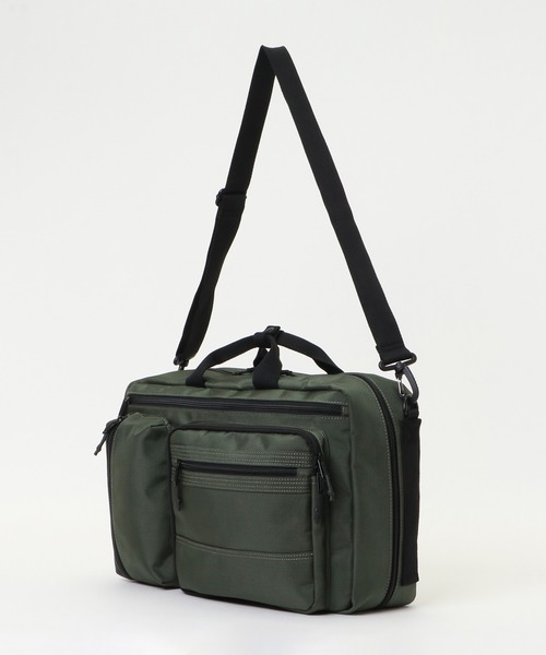 ikka（イッカ）の「HD ポリエステル3WAYバッグ（ショルダーバッグ・メンズ・ブラック/オリーブ・FREE）」の3枚目の写真