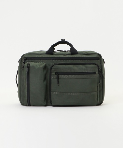 ikka（イッカ）の「HD ポリエステル3WAYバッグ（ショルダーバッグ・メンズ・ブラック/オリーブ・FREE）」の19枚目の写真