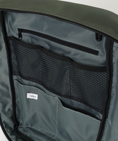 ikka（イッカ）の「HD ポリエステル3WAYバッグ（ショルダーバッグ・メンズ・ブラック/オリーブ・FREE）」の7枚目の写真