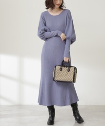 N.(N. Natural Beauty Basic) | ◆ワイドリブマーメイドワンピース(ワンピース)