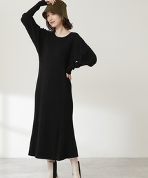 N.(N. Natural Beauty Basic) | ◆ワイドリブマーメイドワンピース(ワンピース)