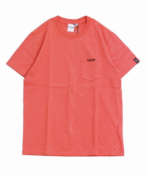 R.R.G.S(アールアールジーエス)の「POCKET T-SHIRTS(Tシャツ/カットソー・メンズ・ホワイト/ブラック/オレンジ・MEDIUM/LARGE/X-LARGE)」の3枚目の写真