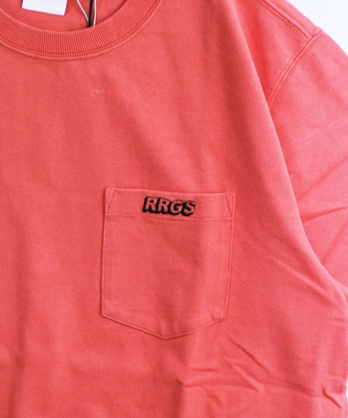 R.R.G.S(アールアールジーエス)の「POCKET T-SHIRTS(Tシャツ/カットソー・メンズ・ホワイト/ブラック/オレンジ・MEDIUM/LARGE/X-LARGE)」の7枚目の写真