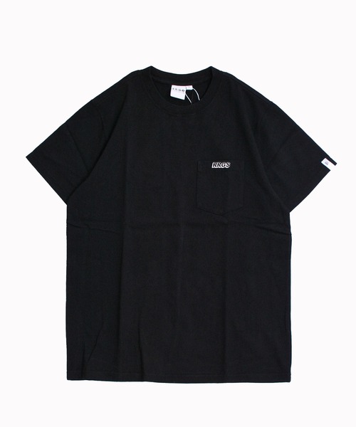 R.R.G.S(アールアールジーエス)の「POCKET T-SHIRTS(Tシャツ/カットソー・メンズ・ホワイト/ブラック/オレンジ・MEDIUM/LARGE/X-LARGE)」の9枚目の写真