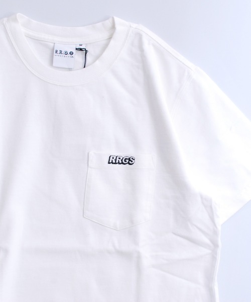 R.R.G.S(アールアールジーエス)の「POCKET T-SHIRTS(Tシャツ/カットソー・メンズ・ホワイト/ブラック/オレンジ・MEDIUM/LARGE/X-LARGE)」の15枚目の写真