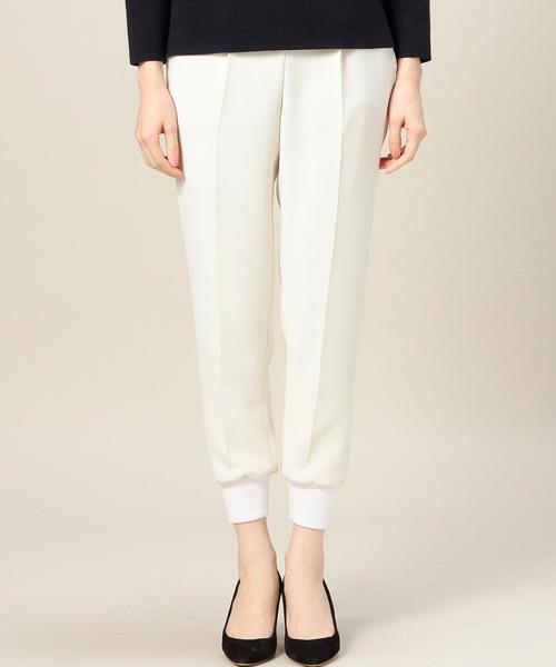 BEAUTY&YOUTH UNITED ARROWS（ビューティーアンドユースユナイテッドアローズ）の「＜6(ROKU)＞ RIB PANTS/ﾊﾟﾝﾂ ◆（その他パンツ・レディース・オフホワイト/ブラック・36/38）」の11枚目の写真