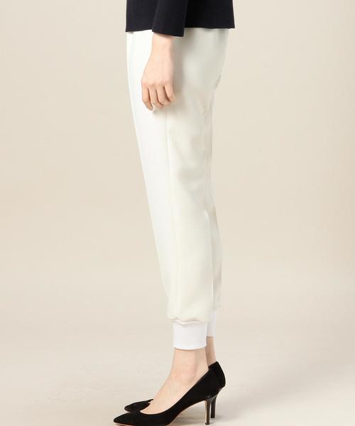 BEAUTY&YOUTH UNITED ARROWS（ビューティーアンドユースユナイテッドアローズ）の「＜6(ROKU)＞ RIB PANTS/ﾊﾟﾝﾂ ◆（その他パンツ・レディース・オフホワイト/ブラック・36/38）」の12枚目の写真