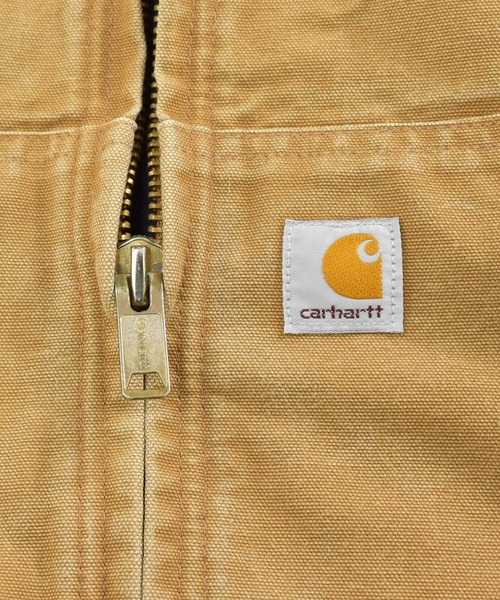 Carhartt（カーハート）の「【ヴィンテージ古着】Carhartt/カーハート ダック地 アクティブパーカー（ブルゾン・メンズ・ベージュ・LARGE）」の4枚目の写真
