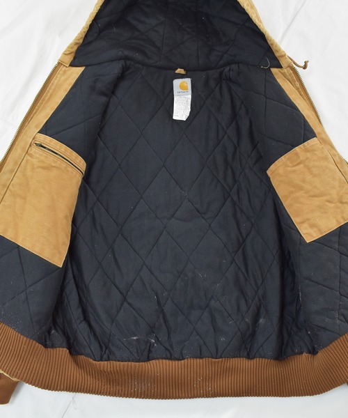 Carhartt（カーハート）の「【ヴィンテージ古着】Carhartt/カーハート ダック地 アクティブパーカー（ブルゾン・メンズ・ベージュ・LARGE）」の5枚目の写真