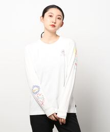 VANS ヴァンズ W CULTIVATE CARE LS BF ロングスリーブ VN0A5LK1FS8 MARSHMALLOW