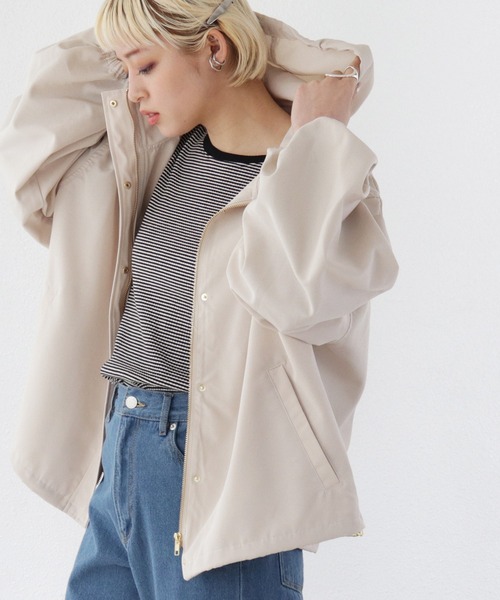 Shelly island(シェリーアイランド)の「マウンテンパーカー(マウンテンパーカー・レディース・ブラック/ホワイト・FREE)」の1枚目の写真