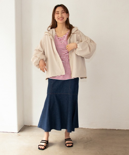 Shelly island(シェリーアイランド)の「マウンテンパーカー(マウンテンパーカー・レディース・ブラック/ホワイト・FREE)」の10枚目の写真