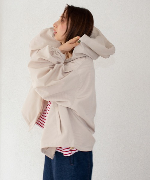 Shelly island(シェリーアイランド)の「マウンテンパーカー(マウンテンパーカー・レディース・ブラック/ホワイト・FREE)」の7枚目の写真