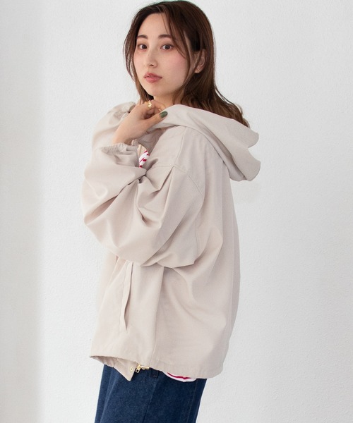 Shelly island(シェリーアイランド)の「マウンテンパーカー(マウンテンパーカー・レディース・ブラック/ホワイト・FREE)」の8枚目の写真