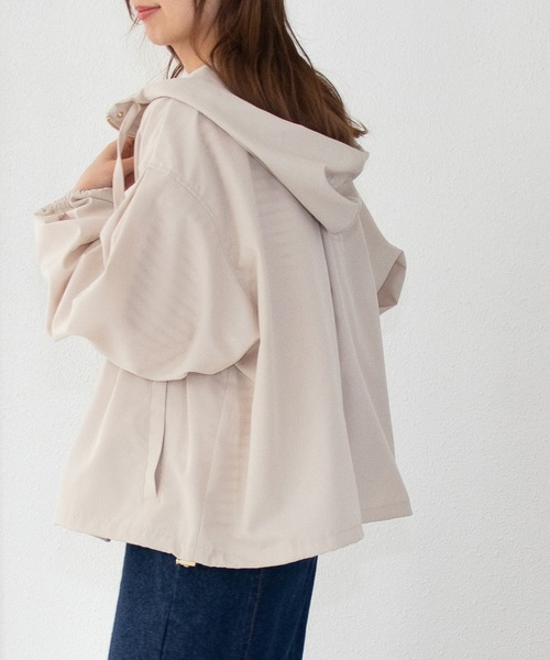 Shelly island(シェリーアイランド)の「マウンテンパーカー(マウンテンパーカー・レディース・ブラック/ホワイト・FREE)」の6枚目の写真