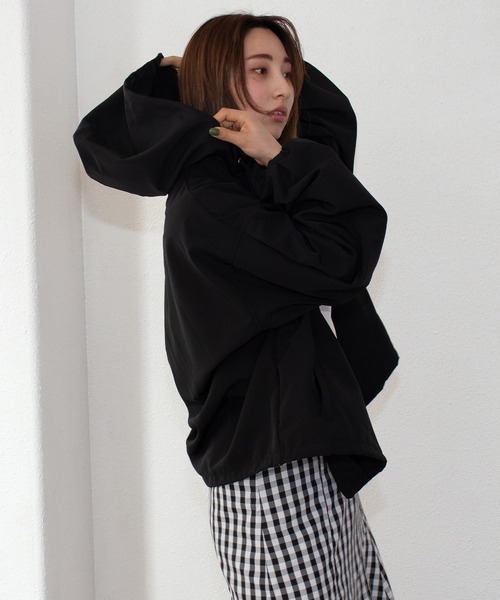 Shelly island(シェリーアイランド)の「マウンテンパーカー(マウンテンパーカー・レディース・ブラック/ホワイト・FREE)」の17枚目の写真