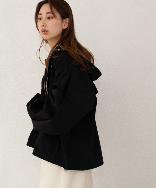 Shelly island(シェリーアイランド)の「マウンテンパーカー(マウンテンパーカー・レディース・ブラック/ホワイト・FREE)」の16枚目の写真