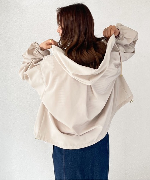 Shelly island(シェリーアイランド)の「マウンテンパーカー(マウンテンパーカー・レディース・ブラック/ホワイト・FREE)」の5枚目の写真