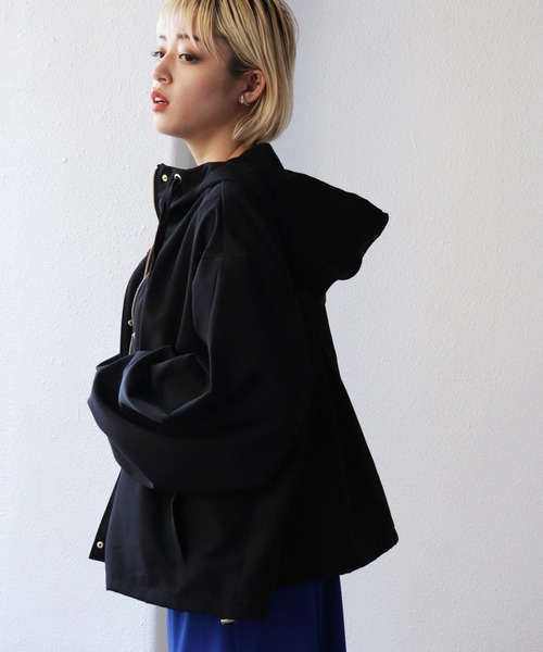 Shelly island(シェリーアイランド)の「マウンテンパーカー(マウンテンパーカー・レディース・ブラック/ホワイト・FREE)」の21枚目の写真