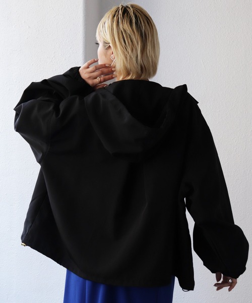 Shelly island(シェリーアイランド)の「マウンテンパーカー(マウンテンパーカー・レディース・ブラック/ホワイト・FREE)」の22枚目の写真